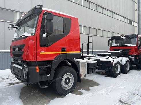 Седельный тягач АМТ N.V. 632911 (6x4) 480 л.с. шины 315/80R22.5 