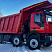 Самосвал АМТ N.V. 752901 (8x4) 560 л.с. скальный кузов